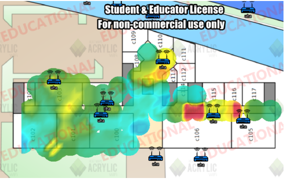 Heatmap Rez-de-chaussée